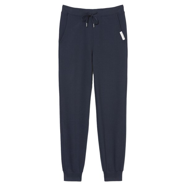 Marc O Polo Damen Jogginghose - Loungewear, Sweat-Hose, lang, einfarbig Dunkelblau S