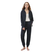Marc O Polo Ladies Sweatpants - Loungewear, sweat pants, long, unicolored Dark Blue S (Small)