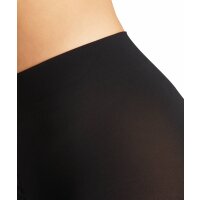 FALKE Damen Leggings - Pure Matt 100 DEN, Feinstrumpf-Leggings, blickdicht Schwarz S-M (38-40)