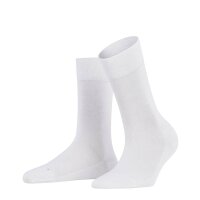 FALKE Damen Socken - Sensitive London, Kurzsocken, einfarbig  Weiß 39-42