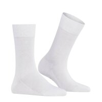 FALKE Damen Socken - Sensitive London, Kurzsocken, einfarbig  Weiß 39-42