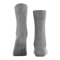 FALKE Womens Socks - Sensitive London, short socks, unicolor  Grey 35-38 (UK 2.5-5)