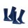 FALKE Herren Socken, 2er Pack - Happy, Kurzsocken, Baumwolle Blau 39-42