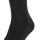 FALKE Mens socks - Family, knee-length socks, solid color Black 39-42
