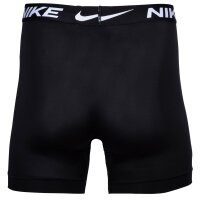 NIKE mens boxer shorts, 3-pack - Boxer Brief long, Dri-Fit Micro, logo waistband Black S (Small)