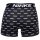 NIKE Mens Boxer Shorts, 3-pack - Trunks, Dri-Fit Micro, Logo Waistband Black/Grey/Logo M (Medium)