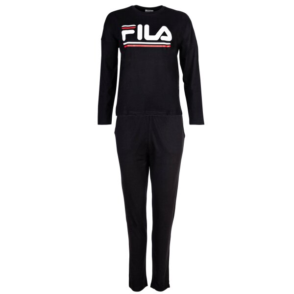 Fila Ladies Pajama Set long - Pajamas, round neck, jersey, logo