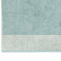 CAWÖ Handtuch - Luxury Home, C Two-Tone, Walkfrottier Salbei 50x100cm