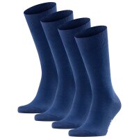 FALKE Herren Socken, 4er Pack - Happy, Kurzsocken, Baumwolle