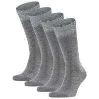 FALKE Herren Socken, 4er Pack - Happy, Kurzsocken, Baumwolle