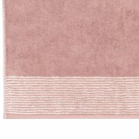 CAWÖ Gästetuch - Luxury Home, C Two-Tone, Walkfrottier Magnolie 30x50cm