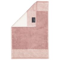 CAWÖ Guest towel - Luxury Home, C Two-Tone, terry towelling Magnolia 30x50cm