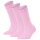 Burlington Damen Socken LADY 3er Pack - Kurzstrumpf, Onesize, Unifarben, 36-41