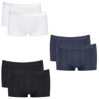 Sloggi Herren Boxershorts, Vorteilspack - 24/7 Hipster, Unterwäsche, Unterhose, Baumwolle, Logo, einfarbig