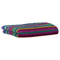 CAWÖ Handtuch - C Life Style Stripes, Walkfrottier Multicolor 50x100cm