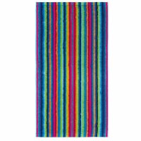 CAWÖ Duschtuch - C Life Style Stripes, Walkfrottier Multicolor 70x140cm