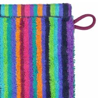 CAWÖ Wash glove - C Life Style Stripes, Washcloth, terry towelling Multicolor 16x22cm