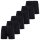 YOURBASICS Mens Jersey Boxer Shorts, 3-pack - Cotton, buttoned opening, pattern, multi-pack Black XL (X-Large)