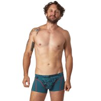 EIN SCHÖNER FLECK ERDE Herren Boxershorts - Shorts, Print, Bio-Baumwolle Wilder Kaiser (Türkis) S