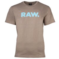 G-STAR RAW Men T-Shirt - Holorn, Round Neck, RAW Logo, Organic Cotton