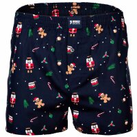 Happy Shorts Mens woven boxer shorts – X-MAS,...