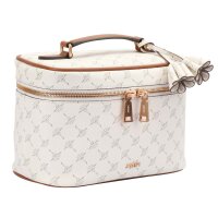JOOP! Ladies Cosmetic Bag - Cortina 1.0 Flora Washbag mhz, Cornflower, Logo, 24x17x13cm (WxHxD) White (offwhite)