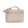 JOOP! Damen Kosmetiktasche - Cortina 1.0 Flora Washbag mhz, Cornflower, Logo, 17x24x13cm (HxBxT) Beige (Sesam)