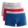 GANT Mens Boxer Shorts, 3-pack - Trunks, Cotton Stretch, solid colour
