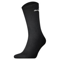 PUMA Unisex Socken, 9er Pack - Sport Crew Sock,Tennissocken, ECOM Schwarz 35-38