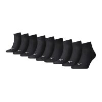 PUMA Unisex Socks, 9 Pack - Sport Quarter Sock, ECOM