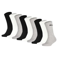 PUMA Child Socks, 9 Pack - Sport Crew Sock,Tennis Socks, ECOM Multicoloured 27-30