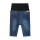 Steiff Baby Jeans - Denim, lange Hose, Schlupfbund, Stretch, unisex, einfarbig