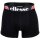 ellesse Herren Boxer Shorts MILLARO, 6er Pack - Trunks, Logo, Cotton Stretch Schwarz/Grau/Marine S