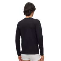 HUGO Mens longsleeve, 3-pack - RN TRIPLET, long-sleeved shirt, round neck, logo Black S (Small)