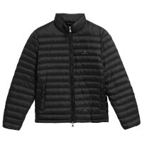 GANT Mens Quilted Jacket - LIGHT PADDED JACKET, zip, stand-up collar, logo