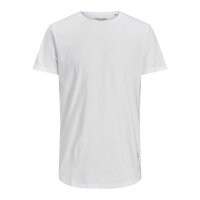 JACK&JONES Mens T-Shirt 7 Pack - JJENOA TEE CREW NECK, Basic, Cotton White/Black S (Small)