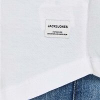 JACK&JONES Mens T-Shirt 7 Pack - JJENOA TEE CREW NECK, Basic, Cotton White/Black S (Small)