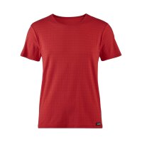Bruno Banani Herren T-Shirt - Oberteil, Shirt, Check Line 2.0, Polyamid, Rundhals, Logo, einfarbig