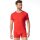 Bruno Banani Herren T-Shirt - Oberteil, Shirt, Check Line 2.0, Polyamid, Rundhals, Logo, einfarbig Rot S