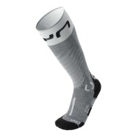 UYN Herren Ski Socken - One Merino Socks, Merinowolle, Logo Grau 35-38