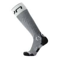 UYN Men Ski Socks - One Merino Socks, merino wool, logo Grey 35-38