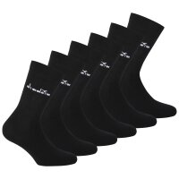 Diadora Unisex Socken, 6er Pack - Sportsocken, Baumwolle,...