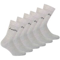 Diadora Unisex Socks, 6-Pack - Sports Socks, Cotton, Logo, solid color