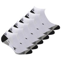 Diadora Unisex Sneaker Sports Socks, 6 Pack - Socks, Multi Pack, Logo, Pattern