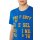 DIESEL Herren T-Shirt - T-DIEGOR-K59, Rundhals, kurzarm, Jersey, Print, uni Blau S