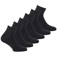 Diadora Unisex Socken, 6er Pack - Sportsocken, Baumwolle, Mehrfachpackung, Logo, einfarbig