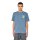 DIESEL Herren T-Shirt - T-JUTS-K3, Rundhals, kurzarm, Jersey, Logo, uni Blau S