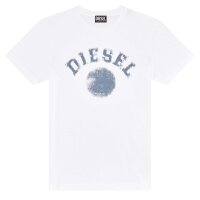 DIESEL Herren T-Shirt - T-DIEGOR-K56, Rundhals, kurzarm, Jersey, Print, uni