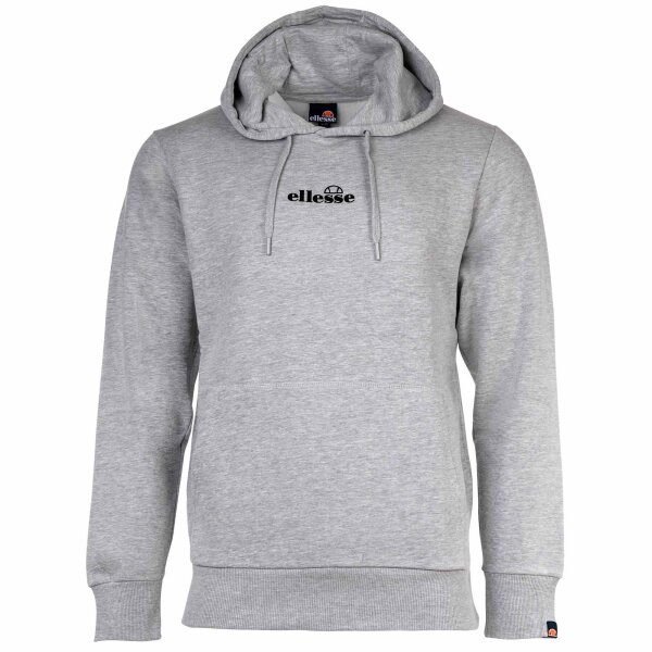 ellesse Men Hoodie, PERSHUTA - Sweatshirt, Hood, Pocket, Logo, long, solid color Grey S (Small)