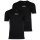ellesse Mens T-Shirt, OLLIO, 2-Pack - Top, Cotton, Round Neck, Short, Logo, solid color